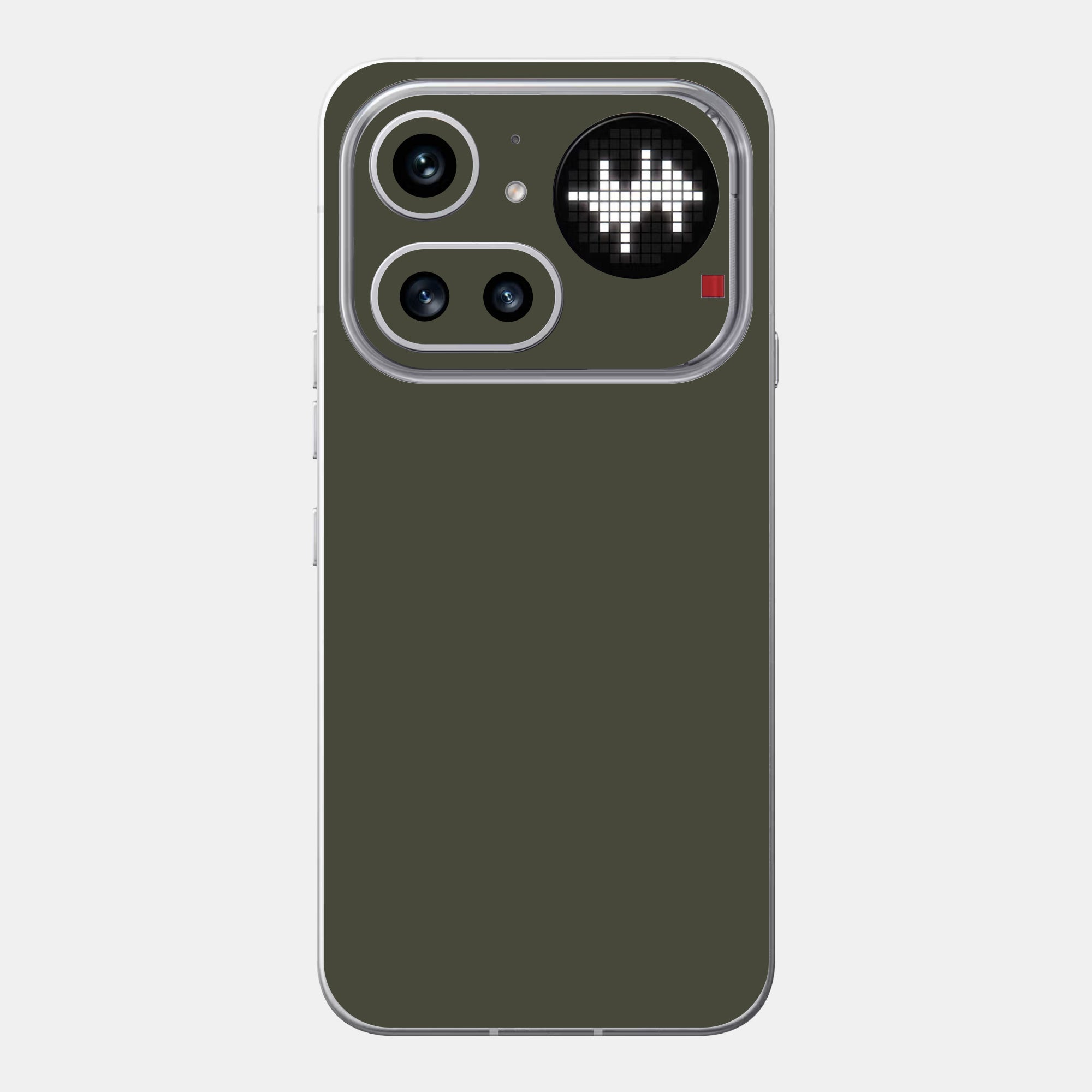 alpine green Glass Back