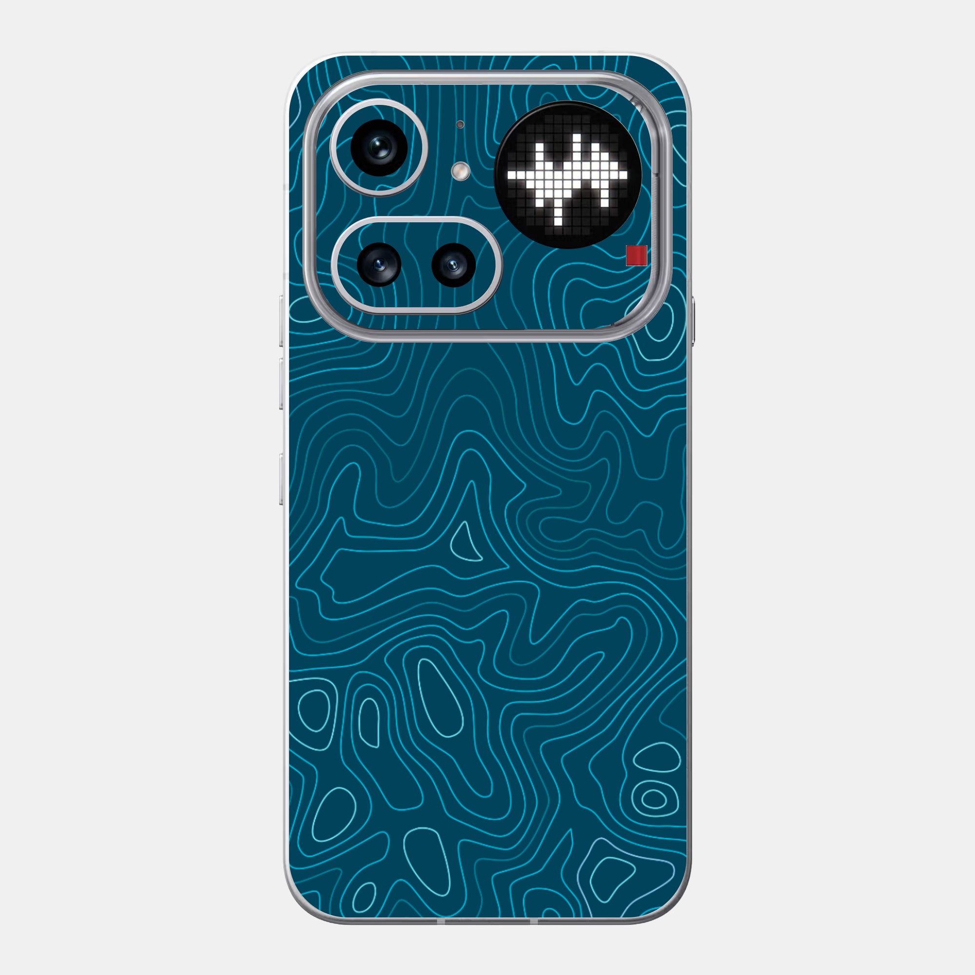 aqua Glass Back