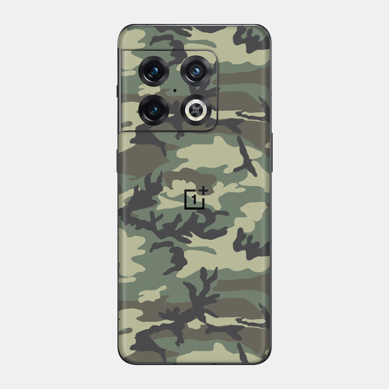 Forest Camo Glass Back
