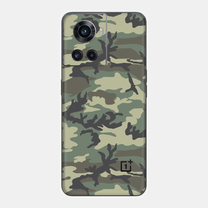 Forest Camo Glass Back