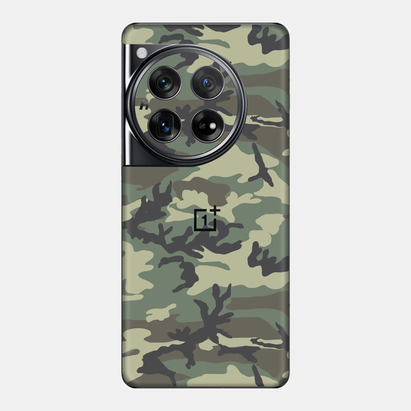 Forest Camo Glass Back