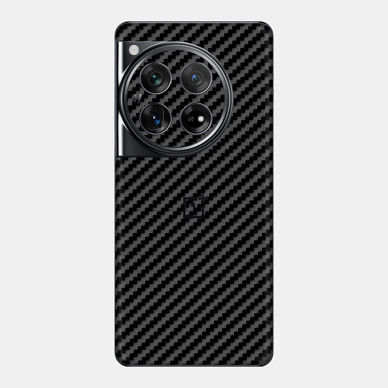 Carbon Fibre Black Glass Back