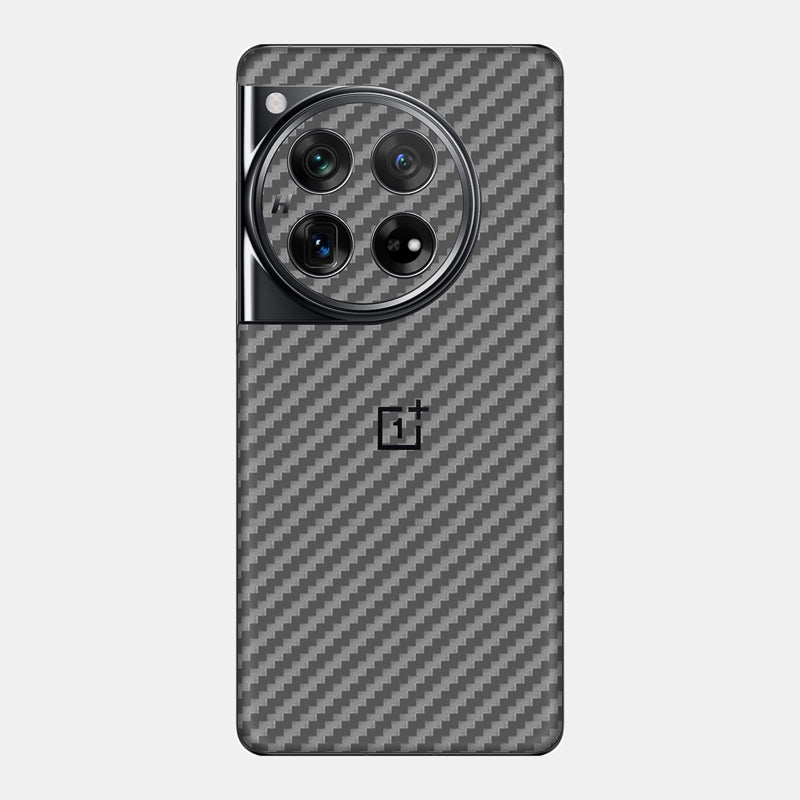 Carbon Fibre Grey Glass Back