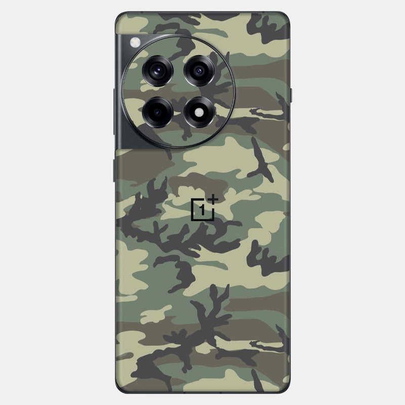 Forest Camo Glass Back