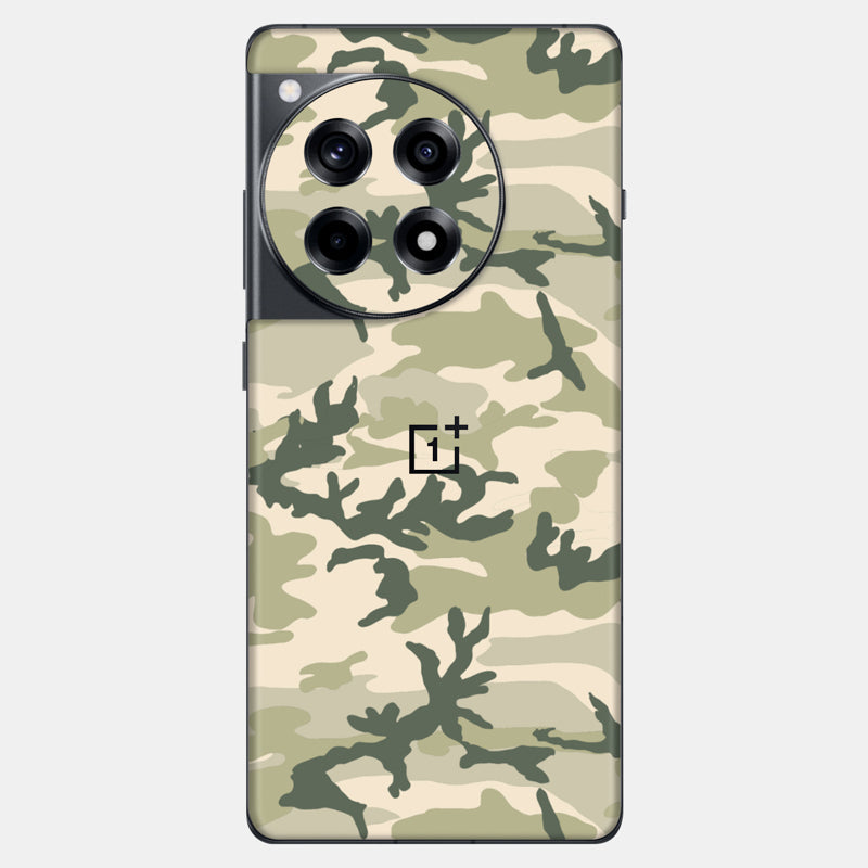 Military Camo Glass Back
