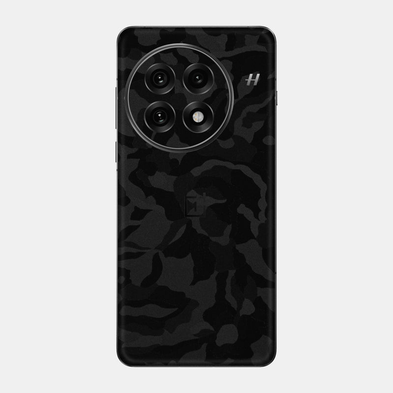 Glass Back Black Camo