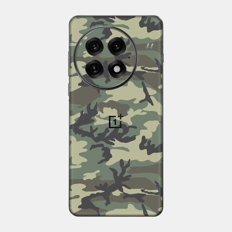 Forest Camo Glass Back