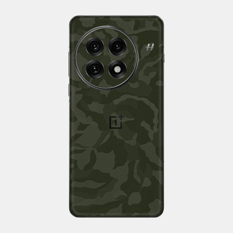 Glass Back Green Camo