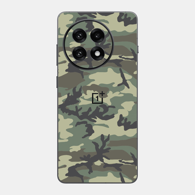 Forest Camo Glass Back