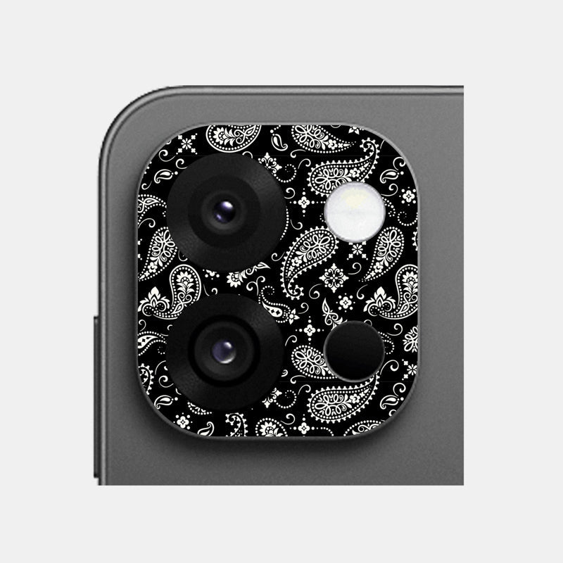 Black Paisley Pack of 2