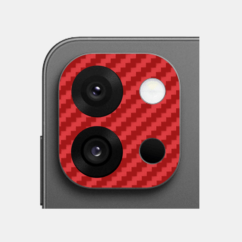 Carbon Fibre Red Pack of 2