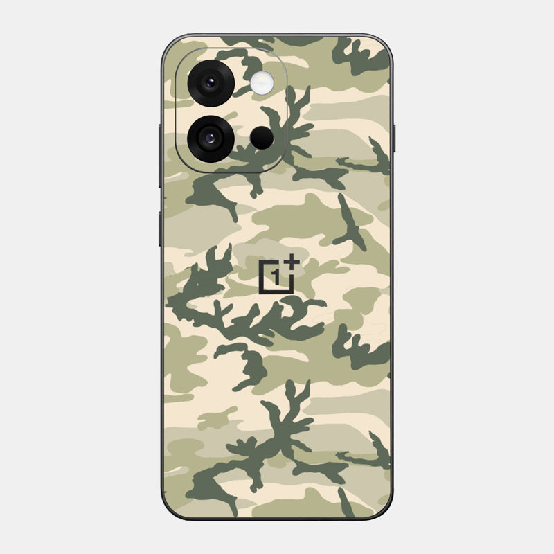 Military Camo Glass Back
