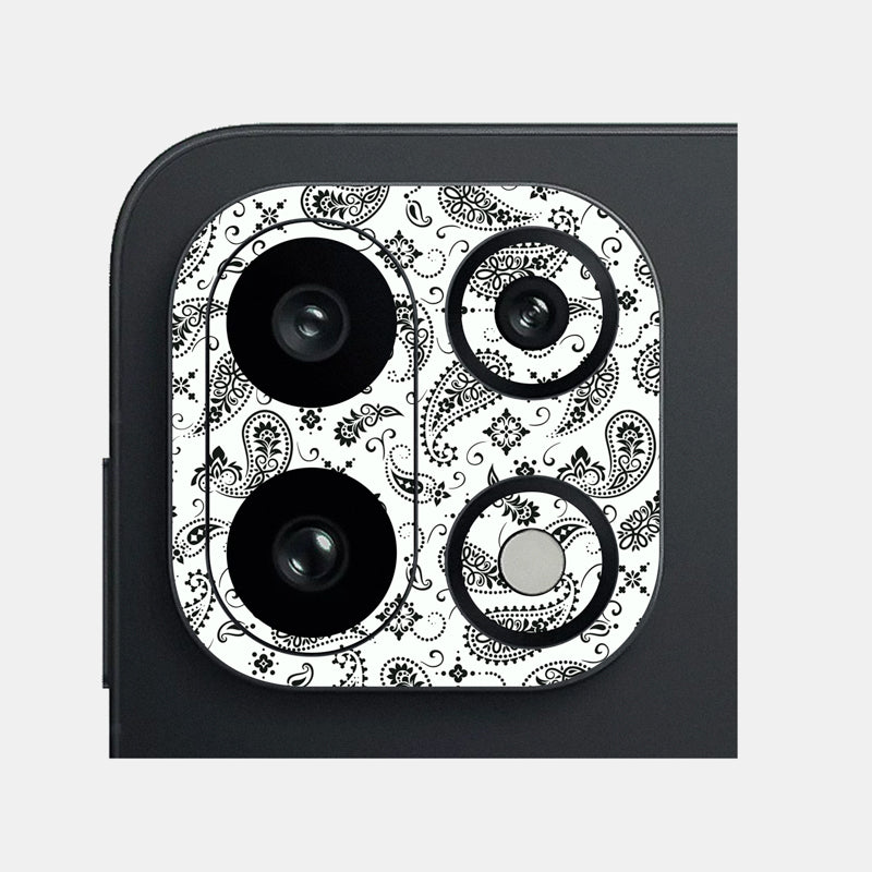 White Paisley Pack of 2