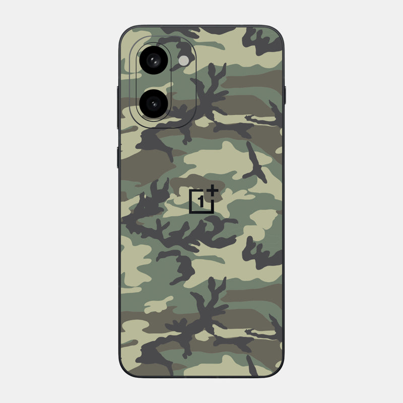 Forest Camo Glass Back