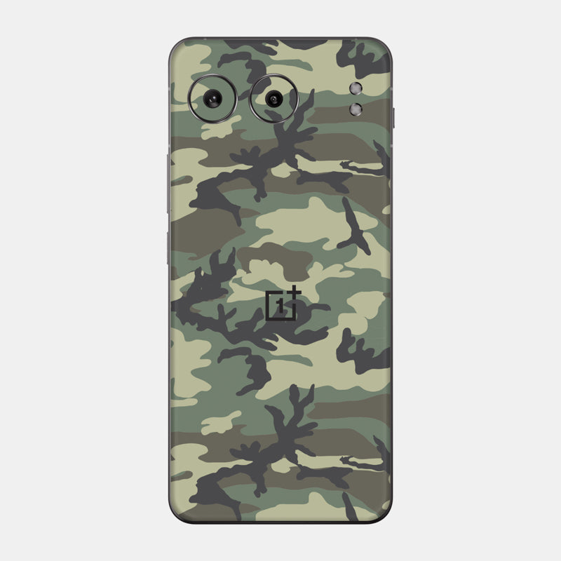 Forest Camo Glass Back
