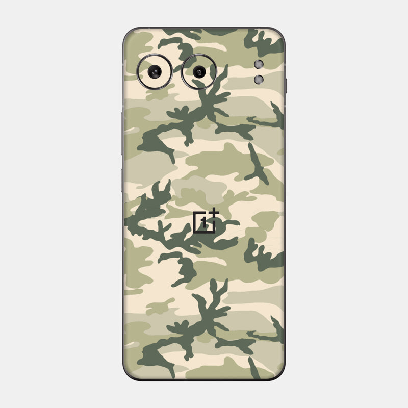 Military Camo Glass Back