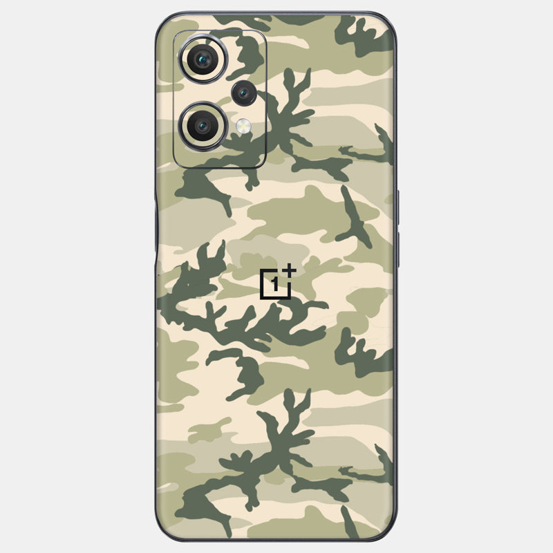Military Camo Glass Back