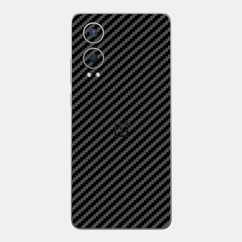 Carbon Fibre Black Glass Back