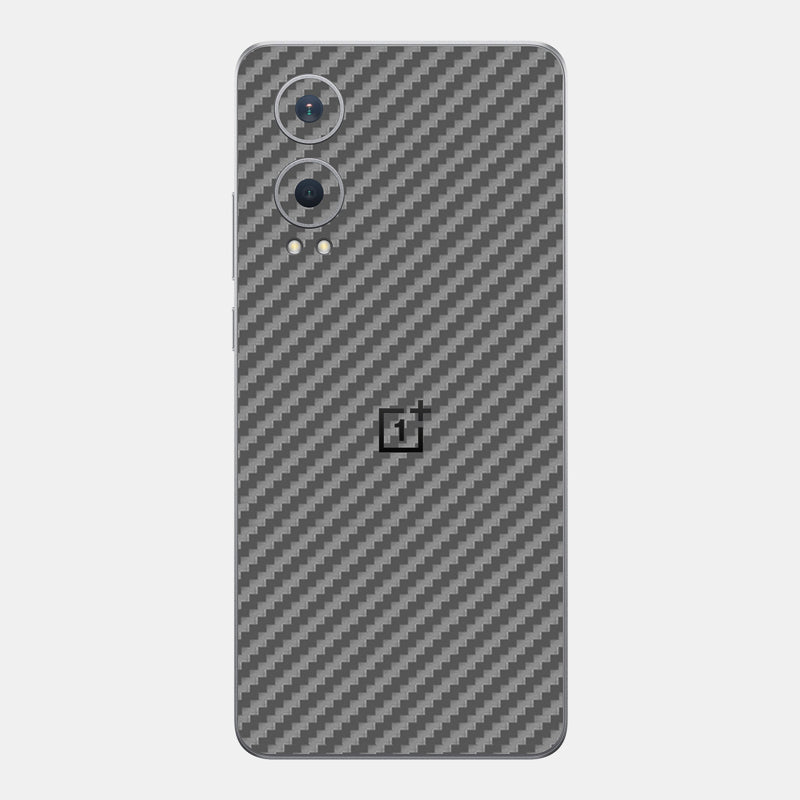 Carbon Fibre Grey Glass Back