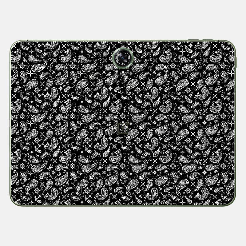 Black Paisley Full Body