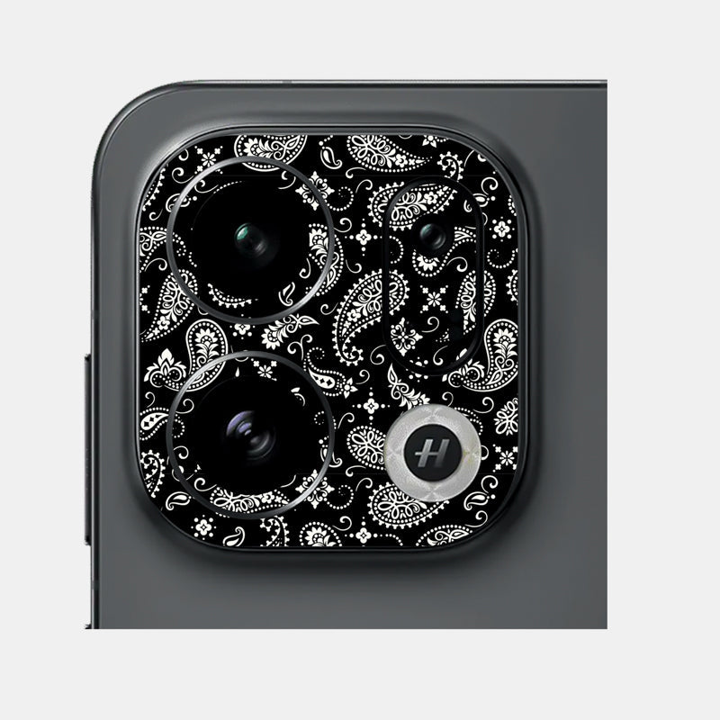 Black Paisley Pack of 2