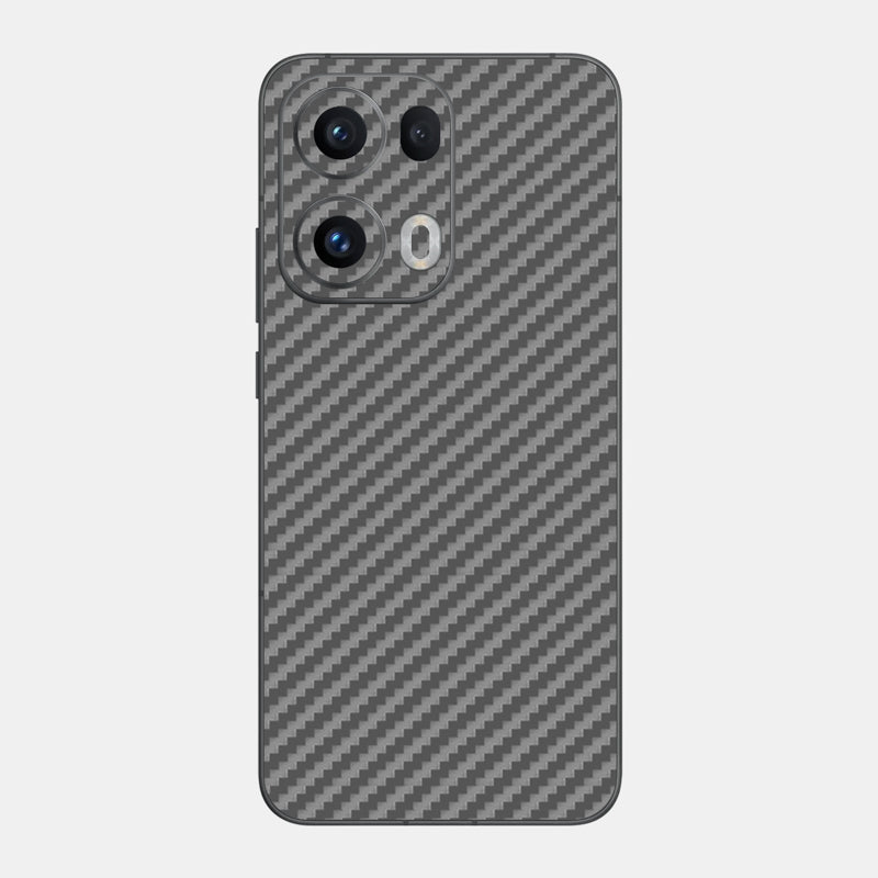 Carbon Fibre Grey Glass Back