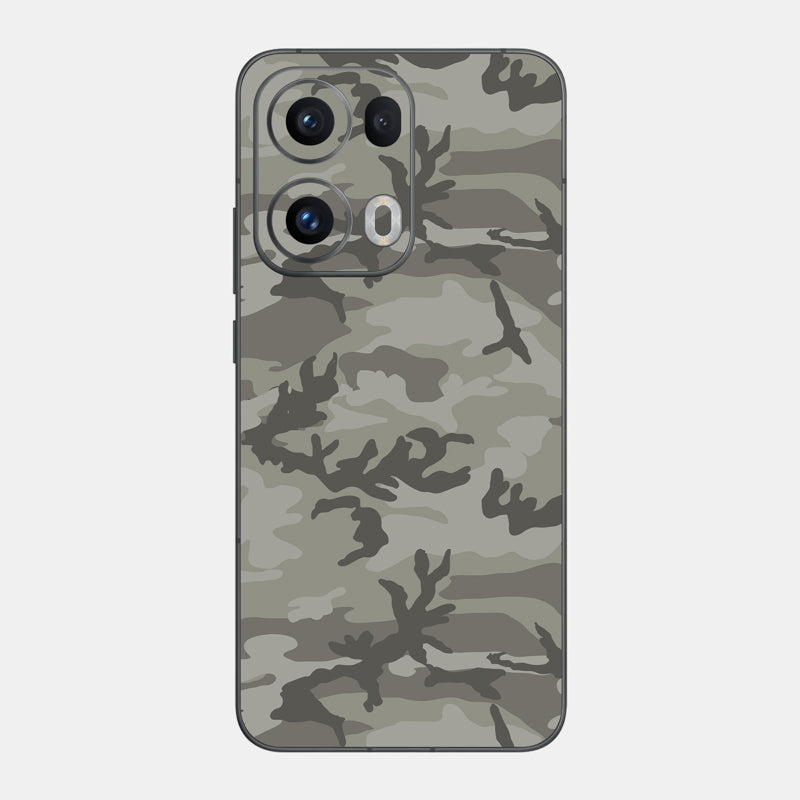Dessert Camo Glass Back