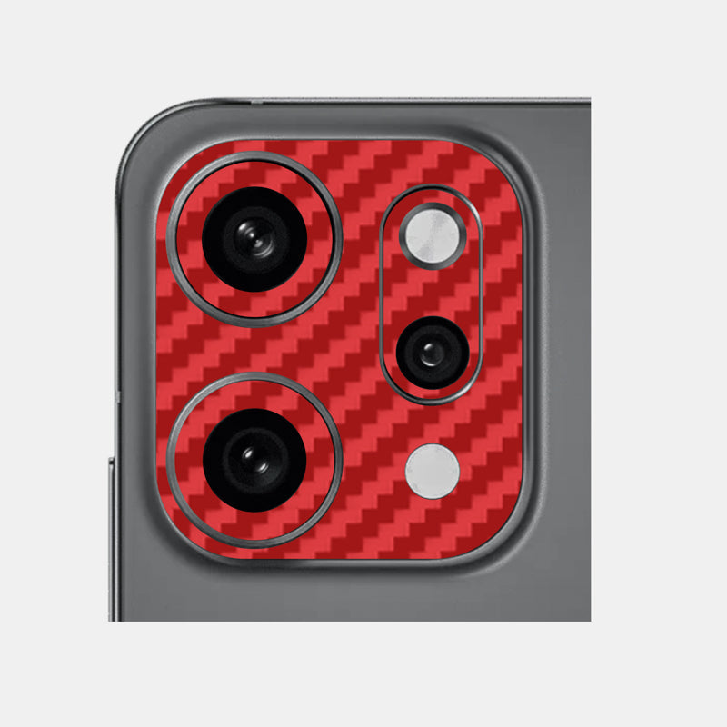 Carbon Fibre Red Pack of 2