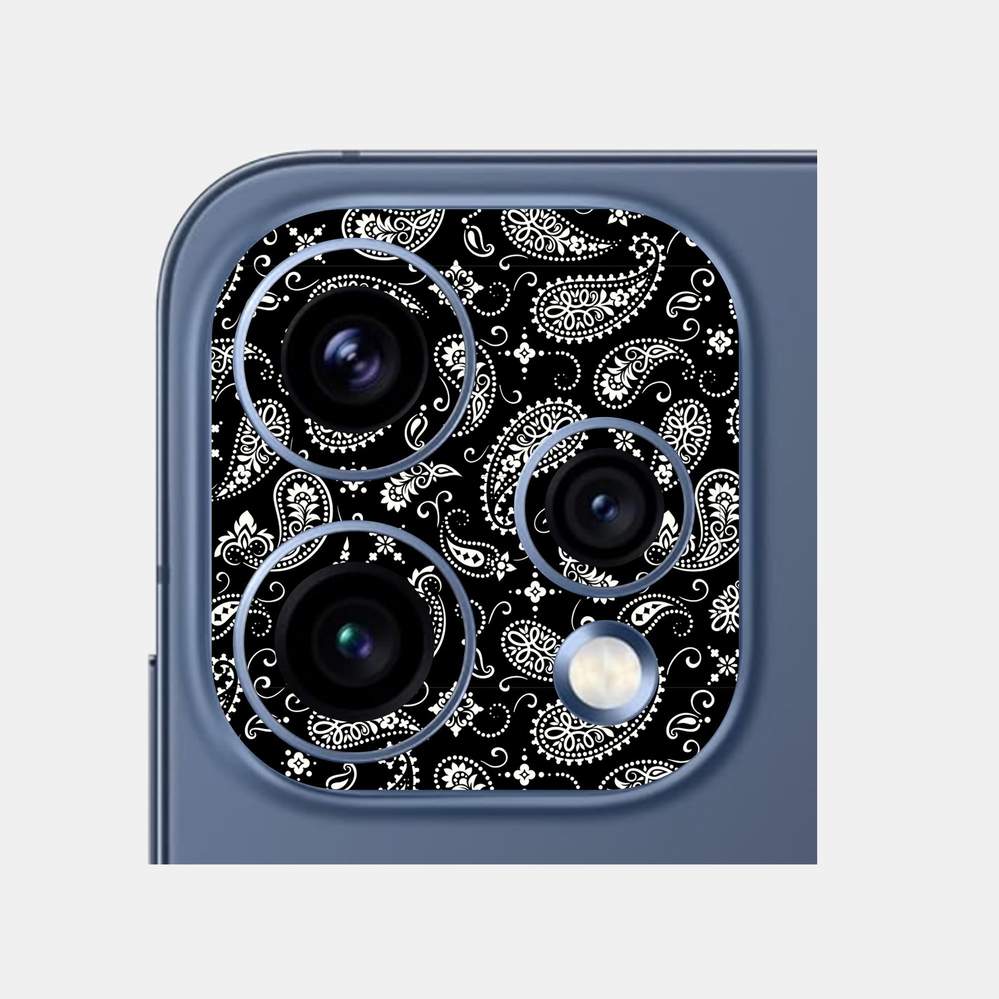 Black Paisley Pack of 2