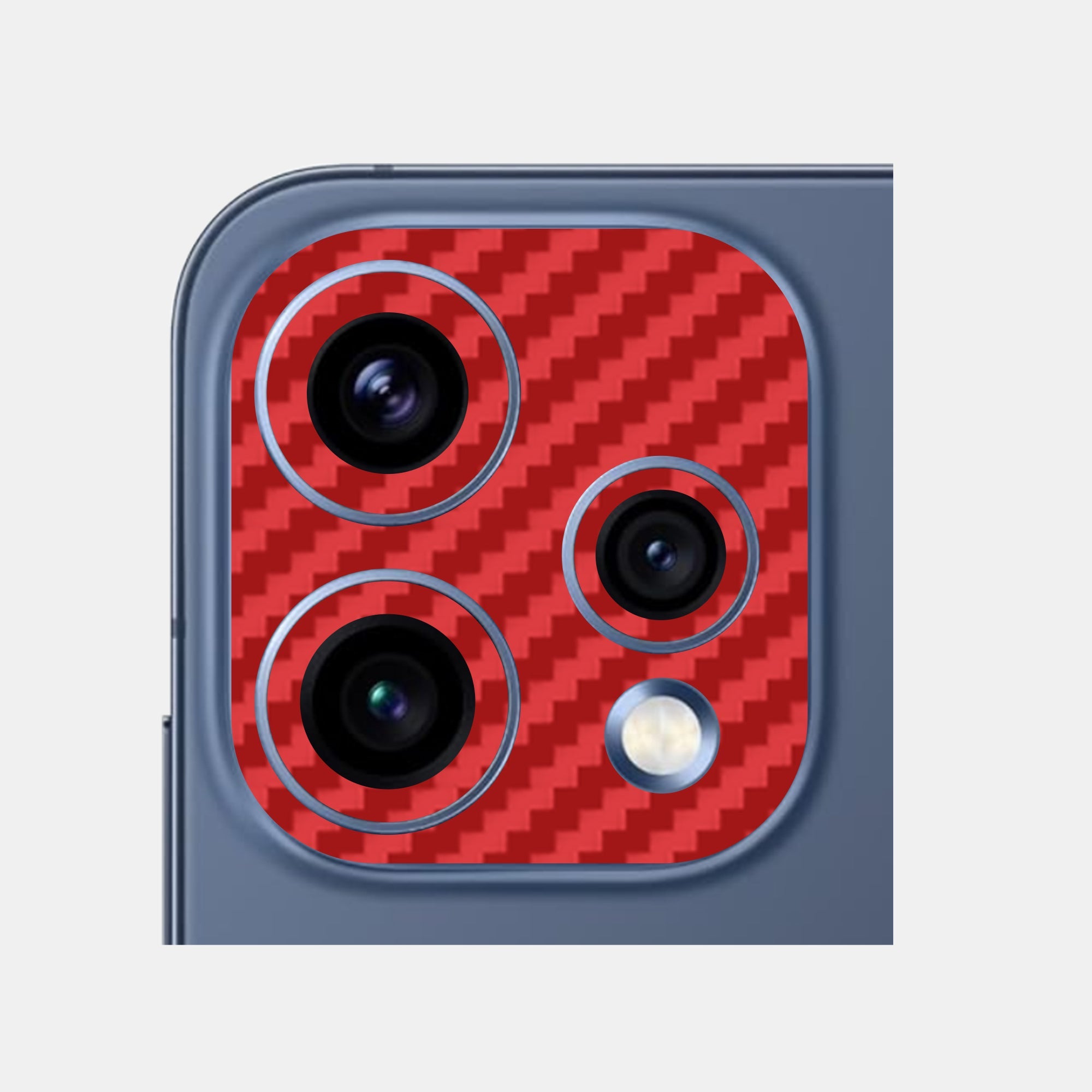 Carbon Fibre Red Pack of 2