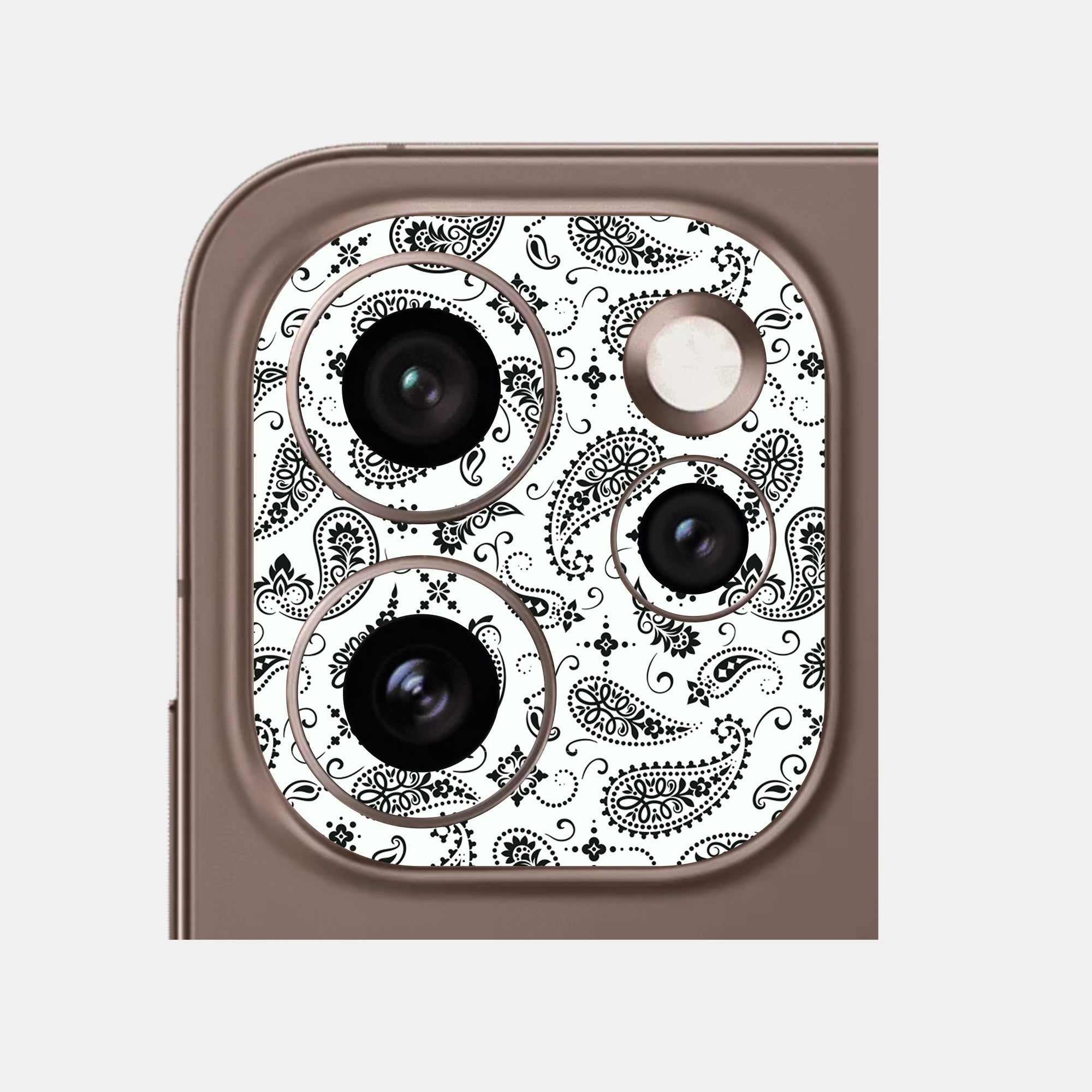 White Paisley Pack of 2