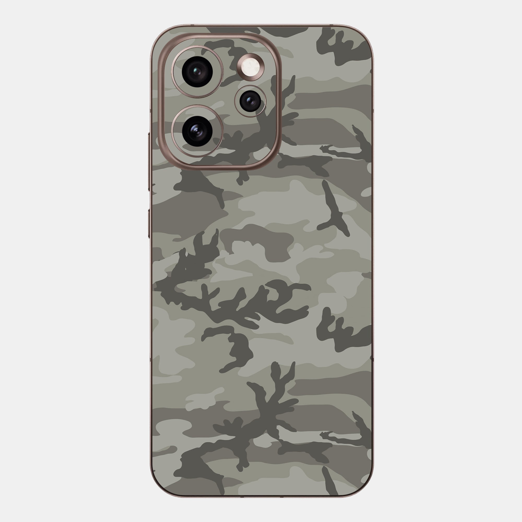 Dessert Camo Glass Back
