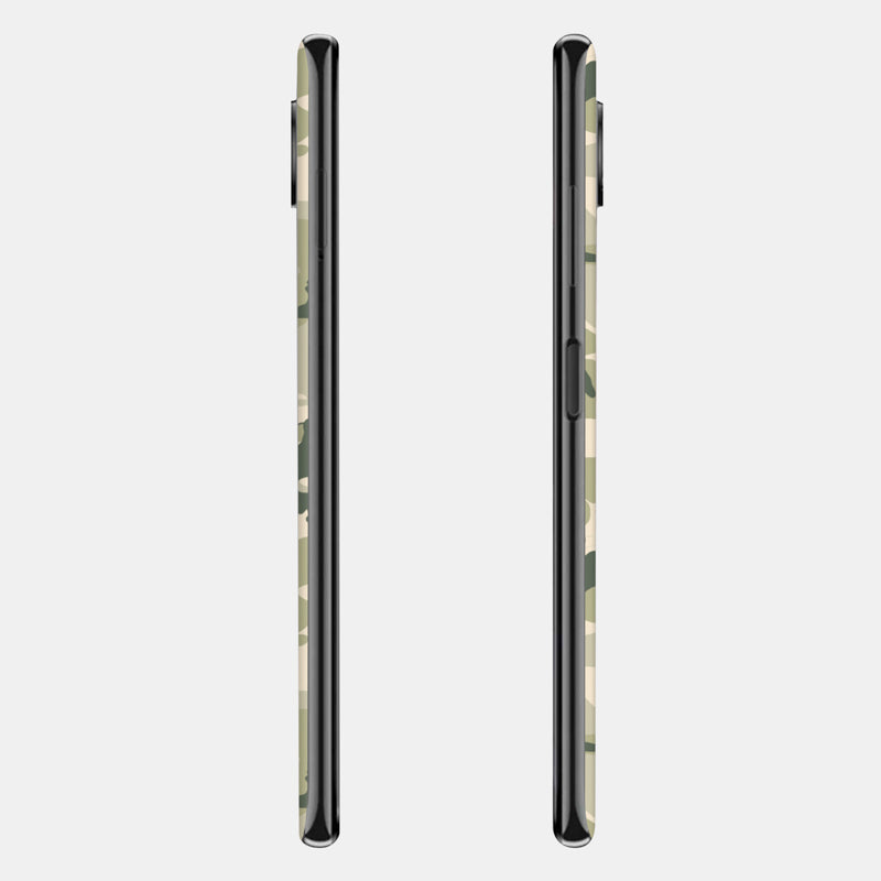 Military Camo Glass Back