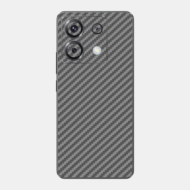 Carbon Fibre Grey Glass Back