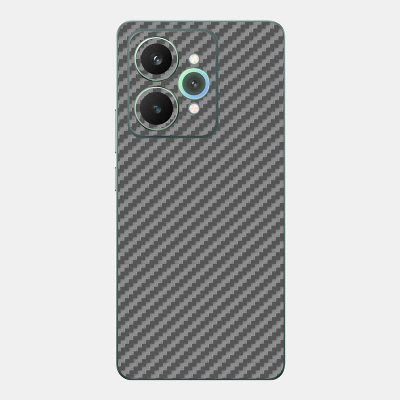 Carbon Fibre Grey Glass Back