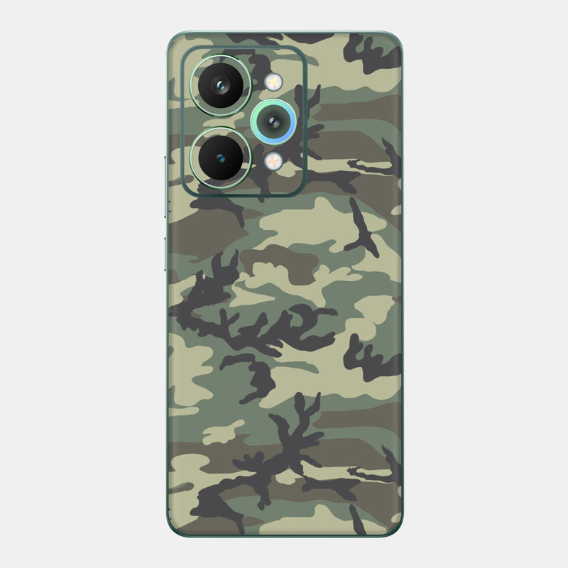 Forest Camo Glass Back