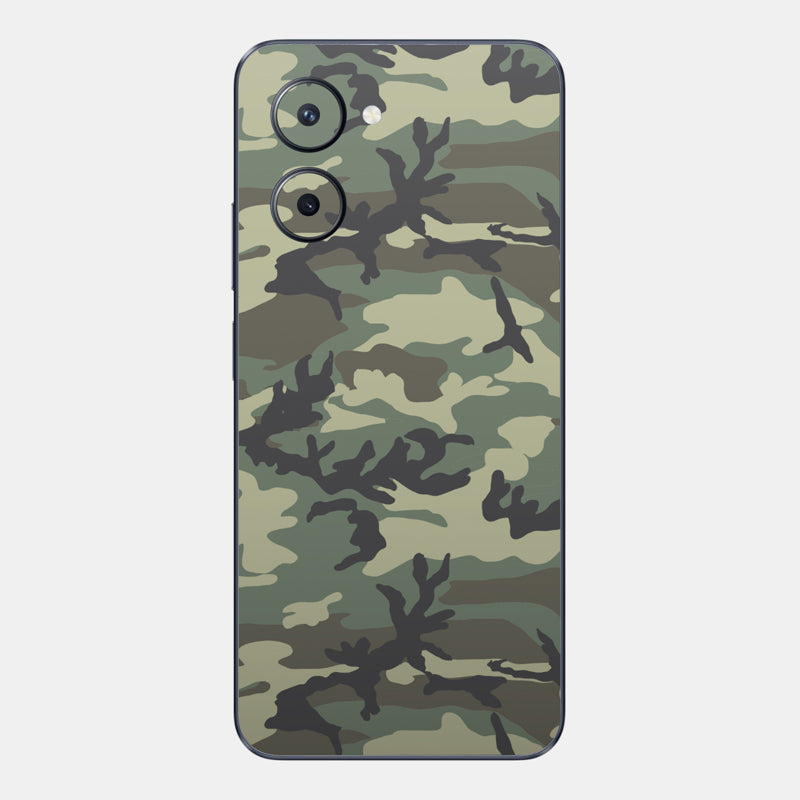 Forest Camo Glass Back