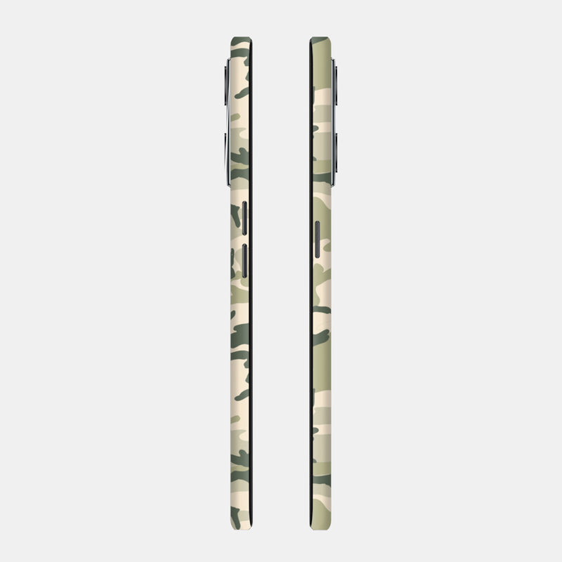 Military Camo Full Back
