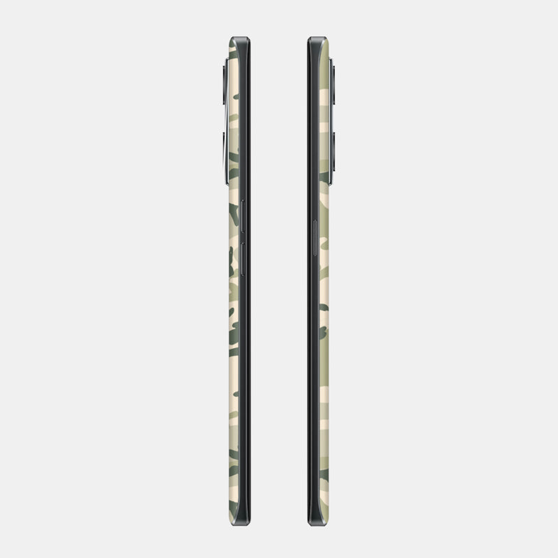 Military Camo Glass Back