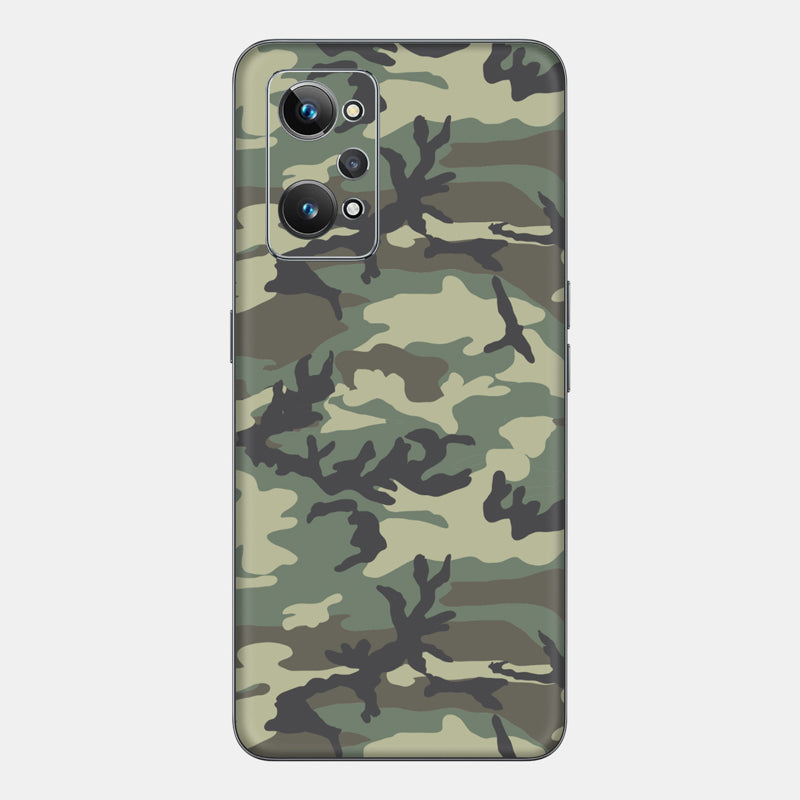 Forest Camo Glass Back