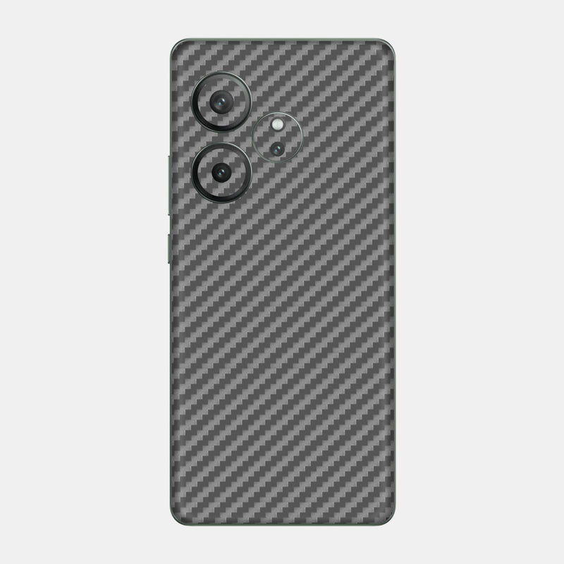 Carbon Fibre Grey Glass Back