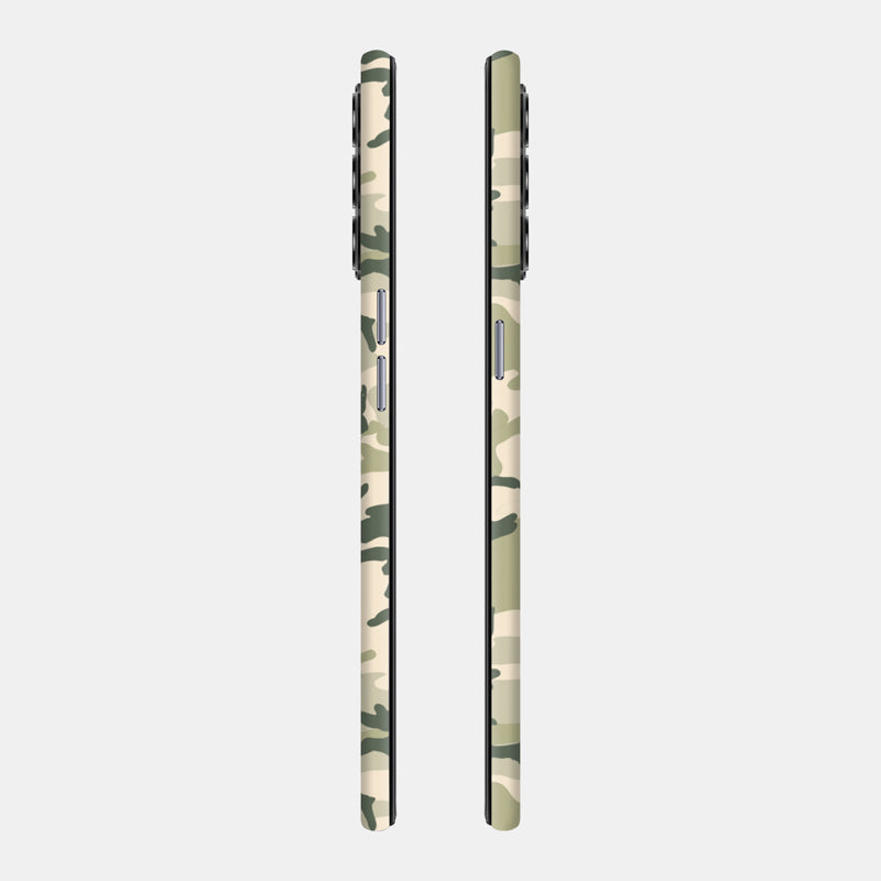 Military Camo Full Back