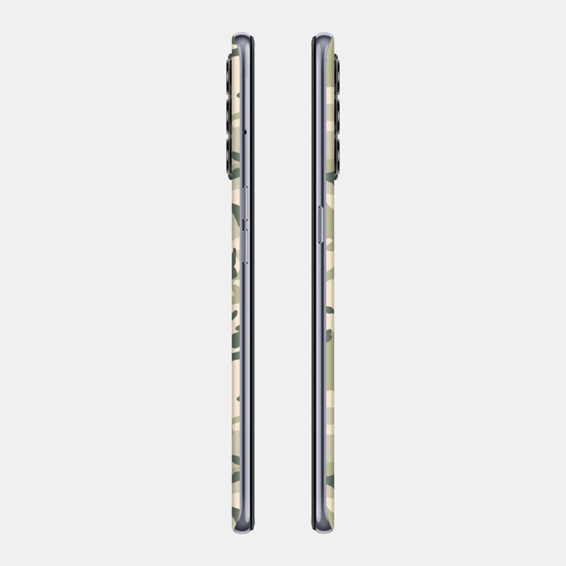 Military Camo Glass Back