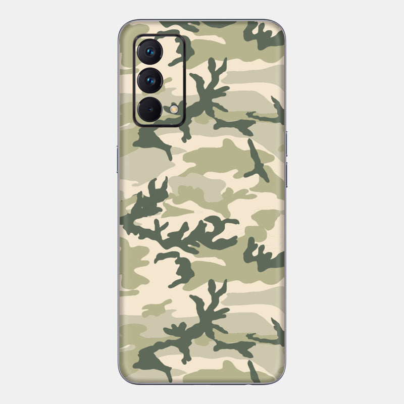 Military Camo Glass Back