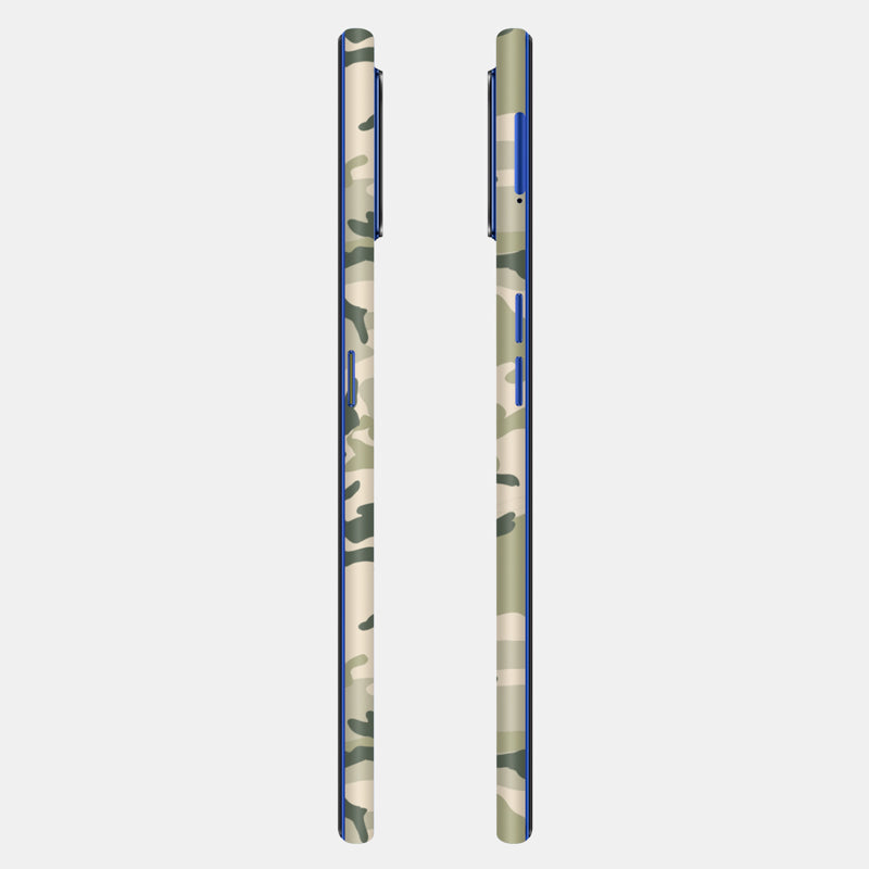 Military Camo Full Back