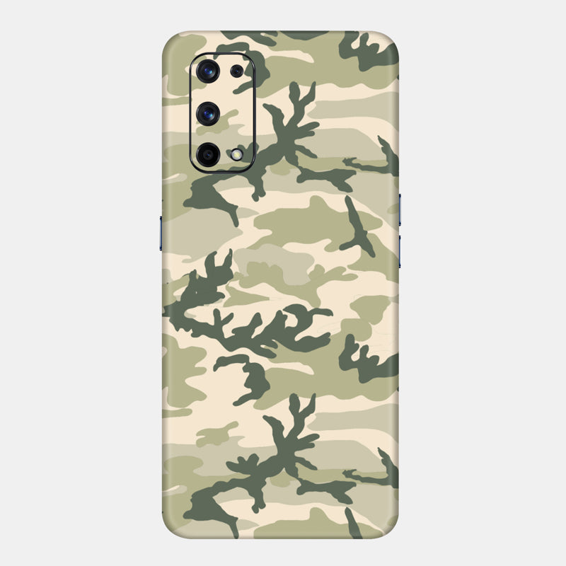Military Camo Full Back