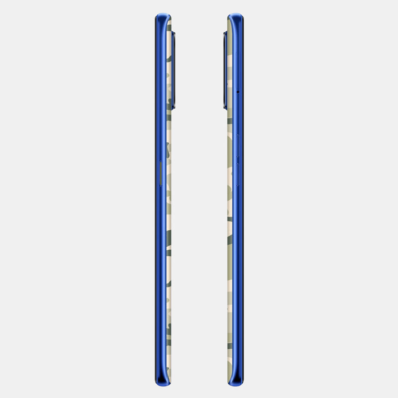 Military Camo Glass Back