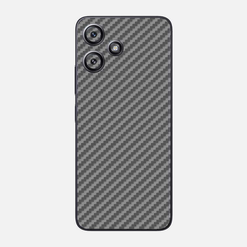 Carbon Fibre Grey Glass Back