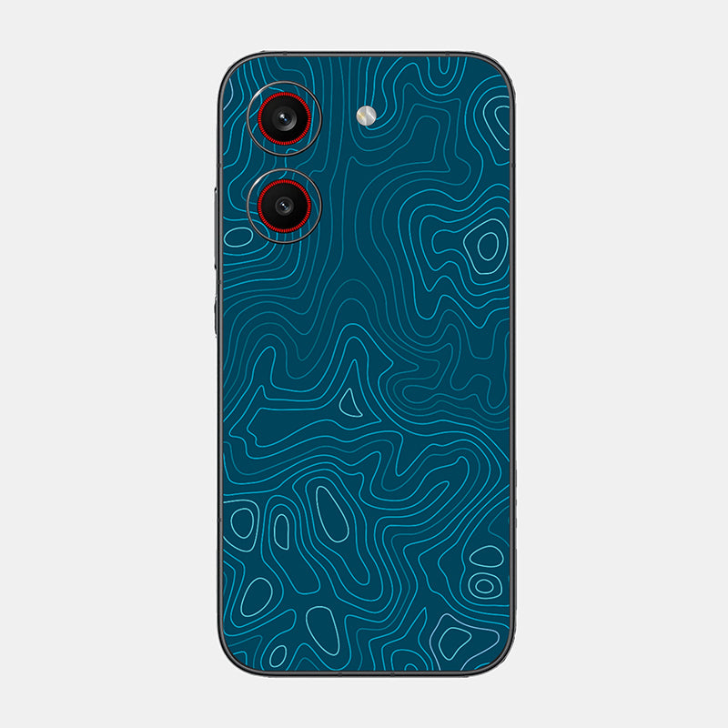 Aqua Glass Back