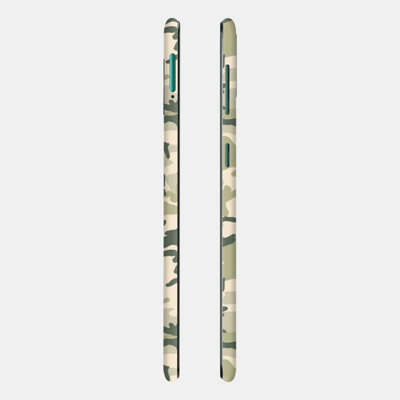 Military Camo Full Back